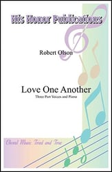 Love One Another Three-Part Mixed choral sheet music cover